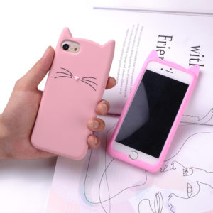 cutecatsiliconecase